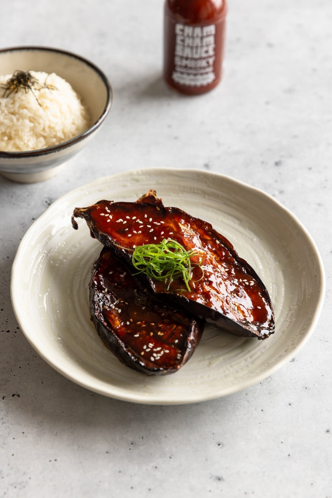Smoky Gochujang Eggplant Recipe | ChamCham – ChamCham Sauce