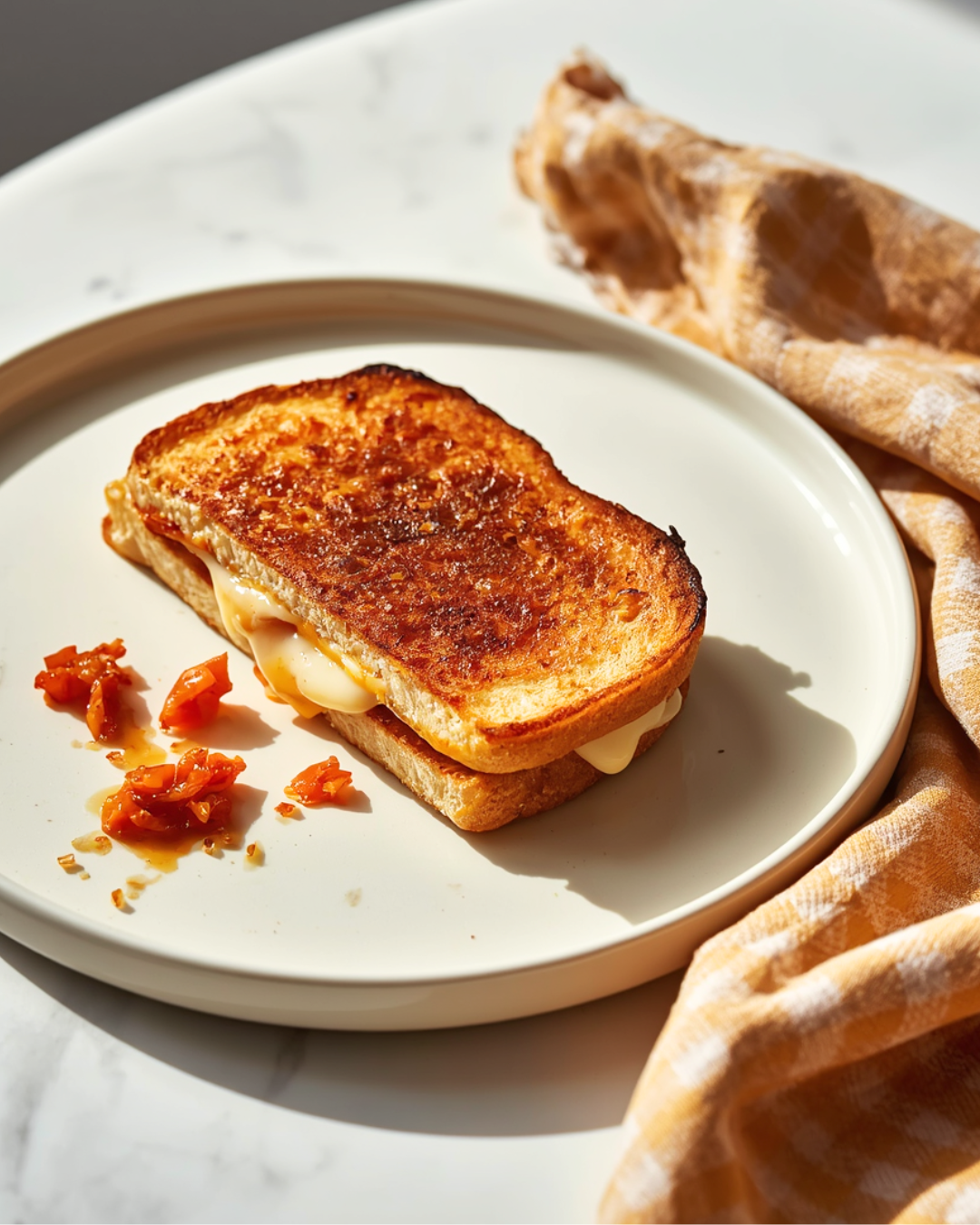 KIMCHI RELISH CHEESE TOASTIE