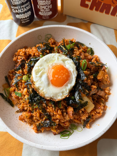 Pork Belly Kimchi Fried Rice