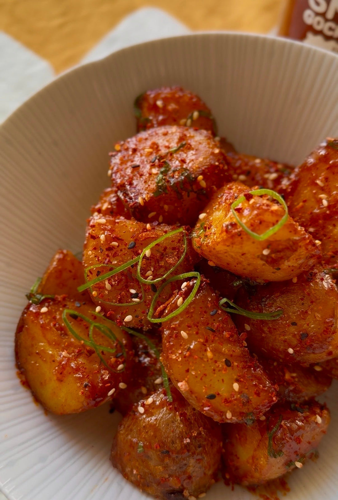 SMOKY GOCHUJANG POTATOES